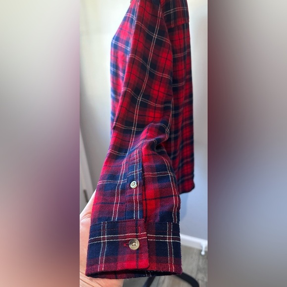 👚 Jachs GF Women's Cozy Flannel Shirt - Red, Size S ❤️  ✨ Condition: Pre-loved, - Picture 6 of 11